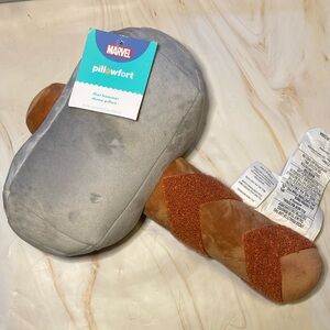 Disney Marvel Accent Thor Hammer Plush Pillow